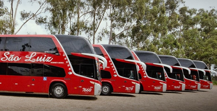 Expresso São Luiz Frota de ônibus