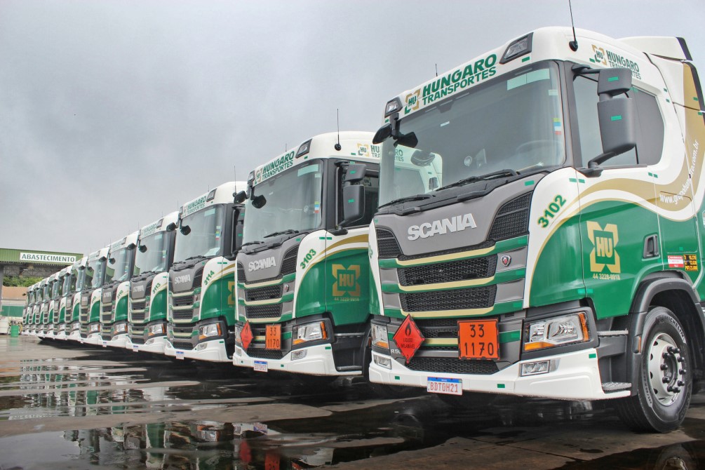 Frota da Hungaro Transportes